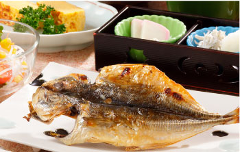 鯵の干物