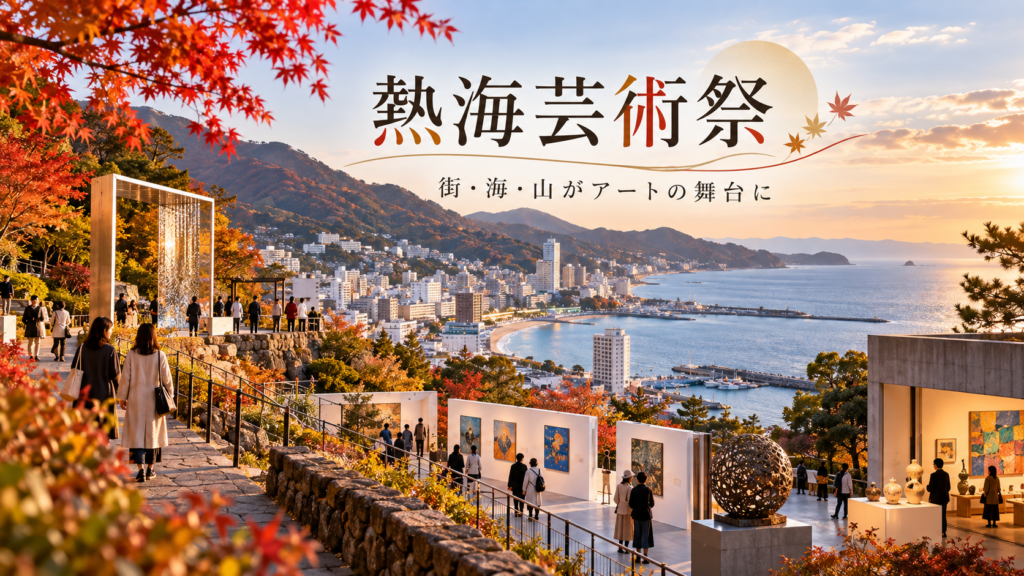【イベント】秋の熱海を彩る「第12回熱海芸術祭」